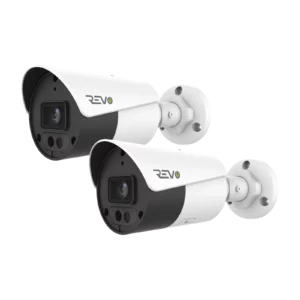 4K (8MP) Bullet Cameras w/ 100′ CAT5e Cable – (Pack of 4)