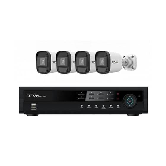 REVO CH 1TB DVR, 1080p Indoor/Outdoor IR Bullet Cameras