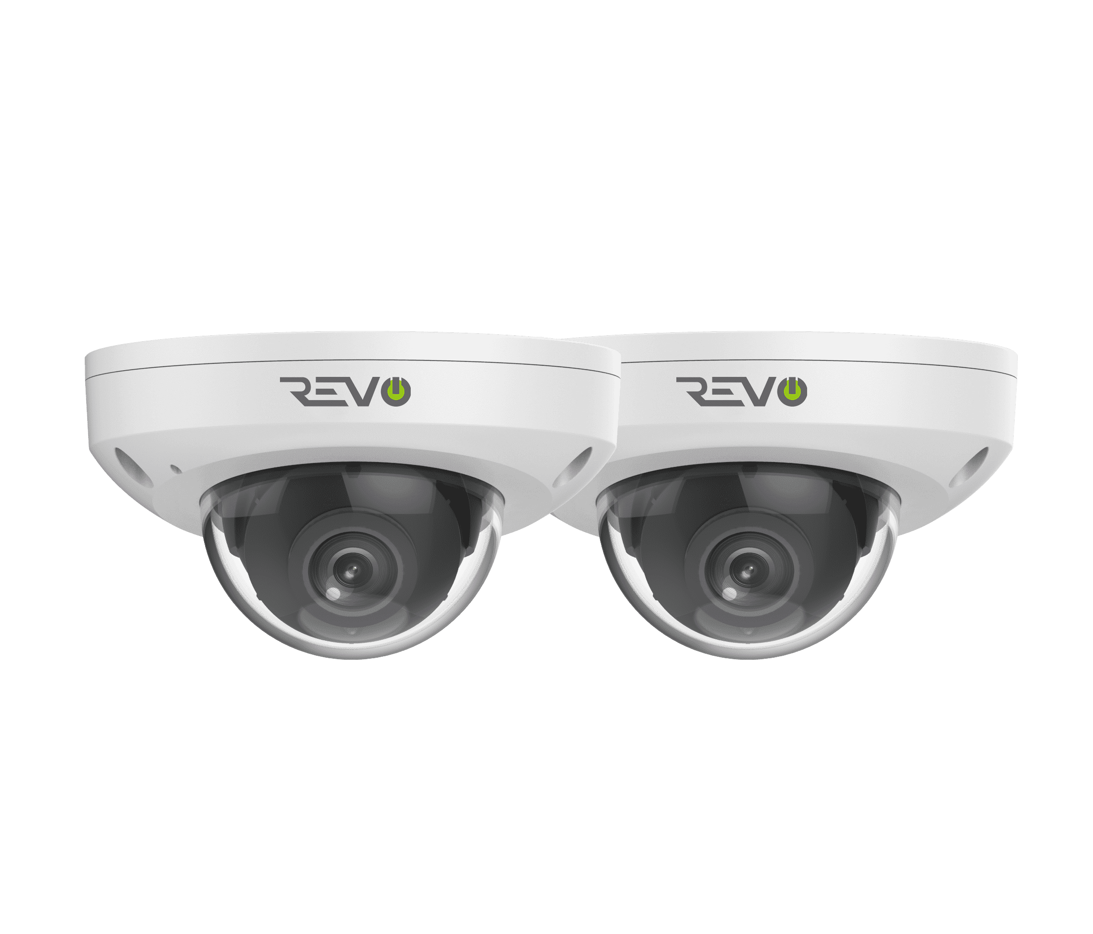4MP Vandal Resistant Mini Dome Camera (Pack Of 2) | Revo America